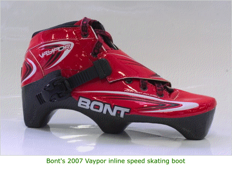 2007 Bont Vaypor speed boot