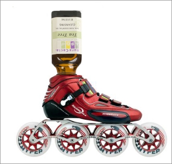 Deodorizing skates