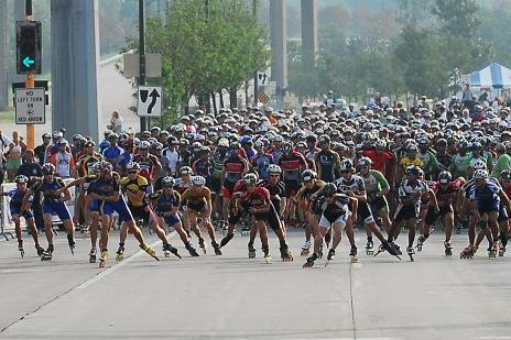 Start of 2009 Minnesota Half Marathon