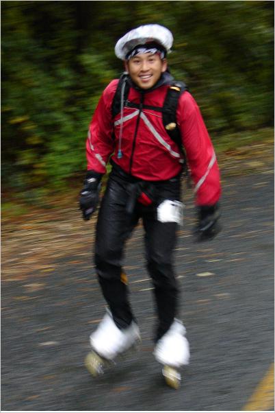 Clothing for cold weather skating