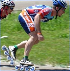 Peter Doucet skating
