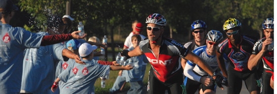 Randy Plett at Water Station