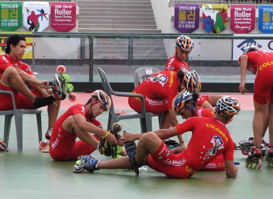 Colombian Team Prepares
