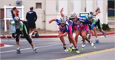 Women's sprint at SF Inline Marathon