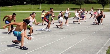 Team Florida off-skate training