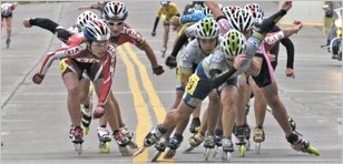 Lead Out in Inline Racing